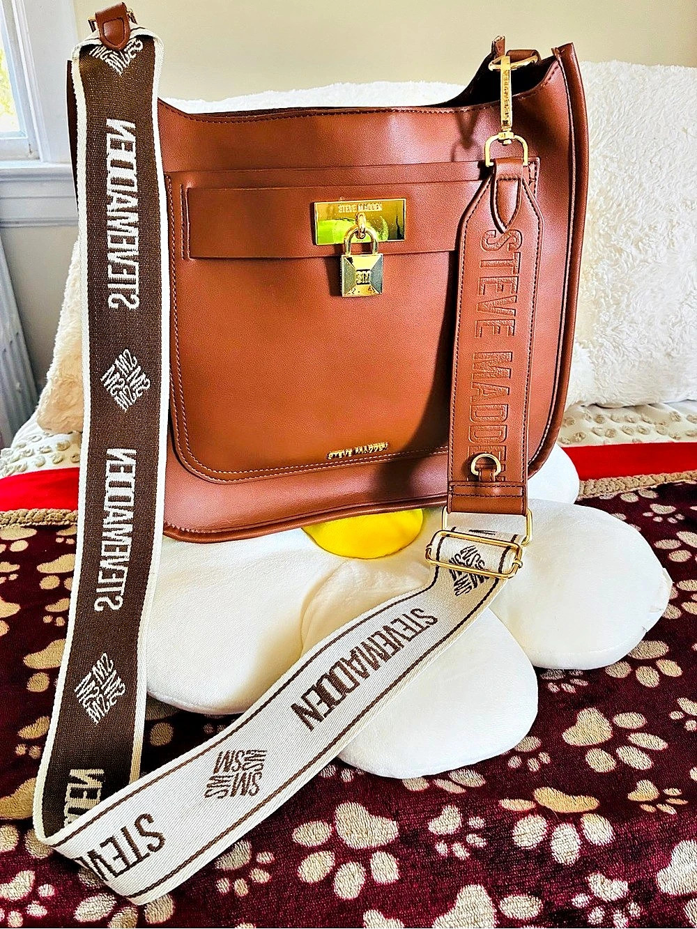 Steve Madden Brown Shoulder Bag